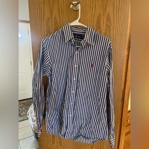Mens LS button up Ralph Lauren Polo Medium